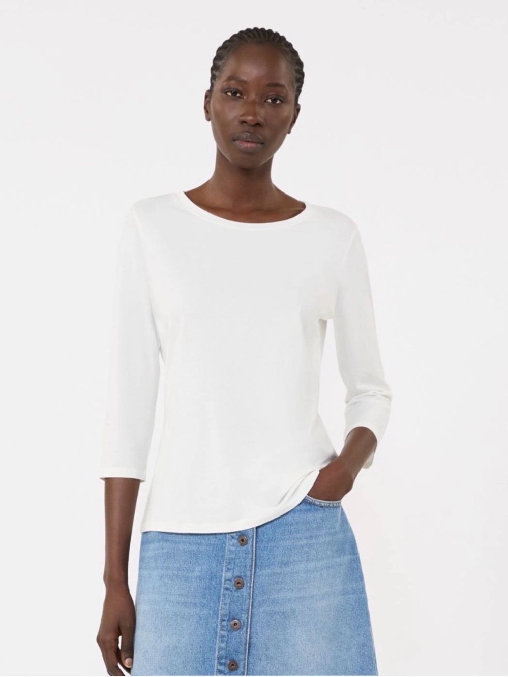 Weekend Max Mara Multia Stretch Tee White